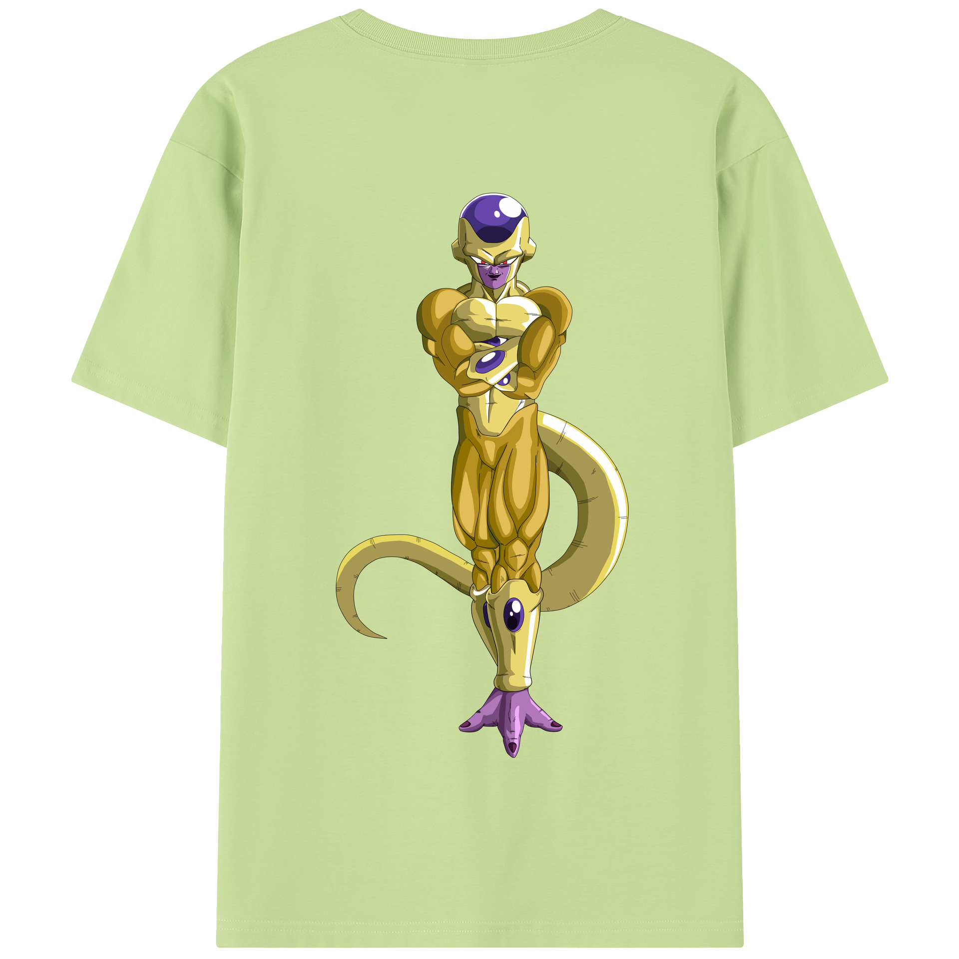 （画像用） ドラゴンボール フリーザ DRAGON BALL Frieza 綿100％半袖Tシャツ（背面プリント）